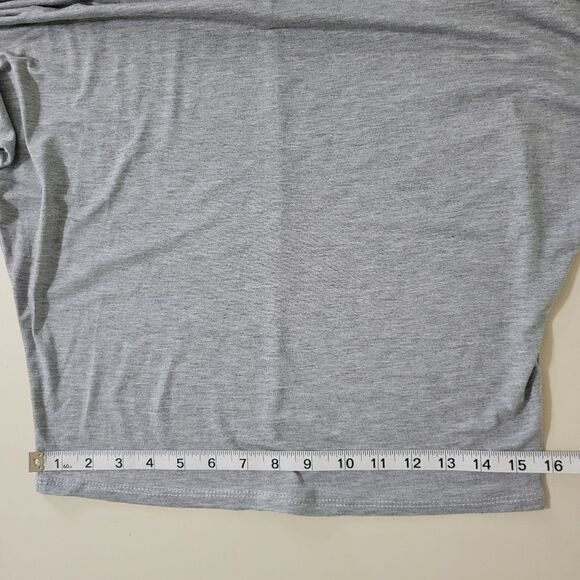 MOA Collection Women's Dolman Sleeve Gray Top - Picture 10 of 14